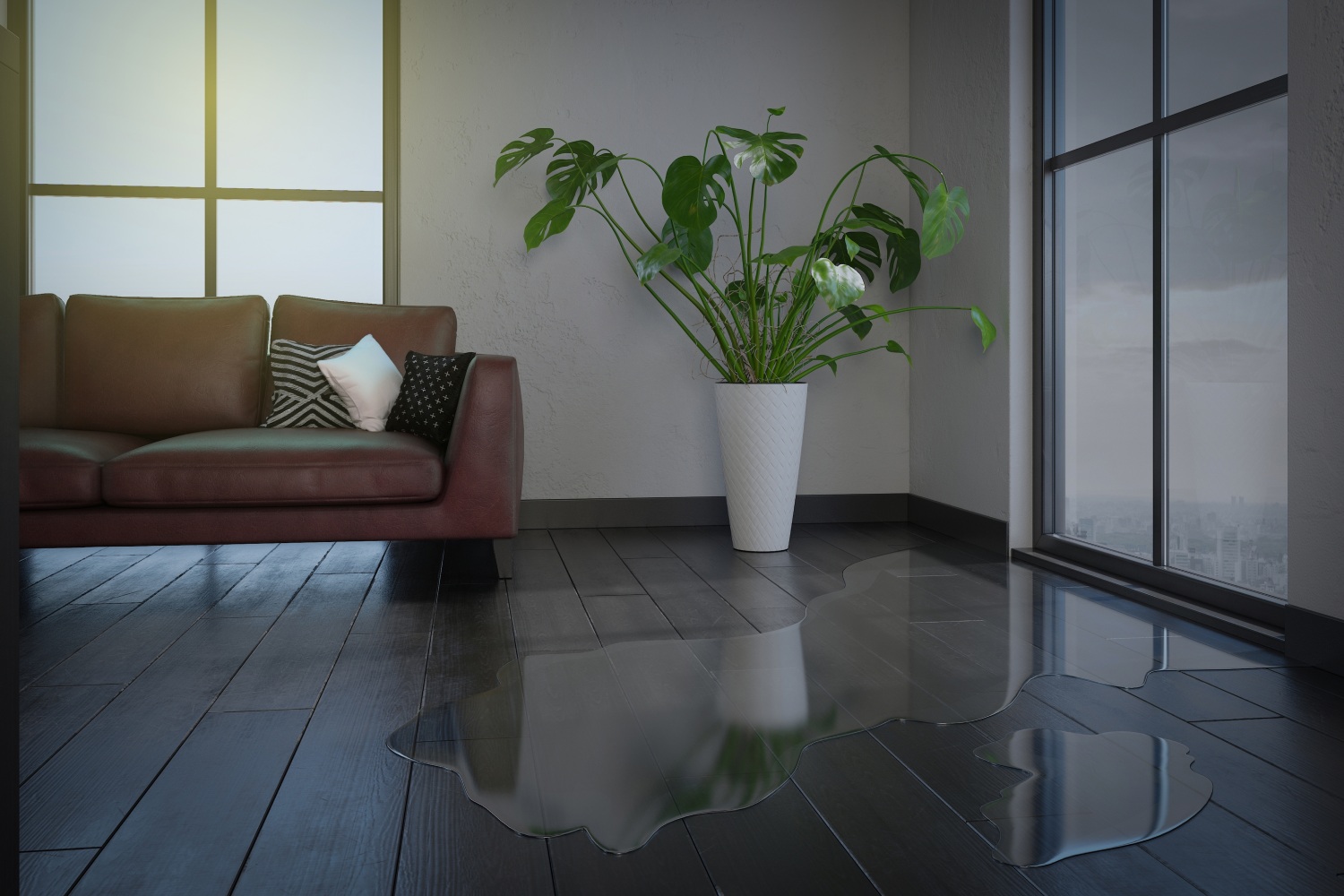 Hardwood Floors After A Flood Image